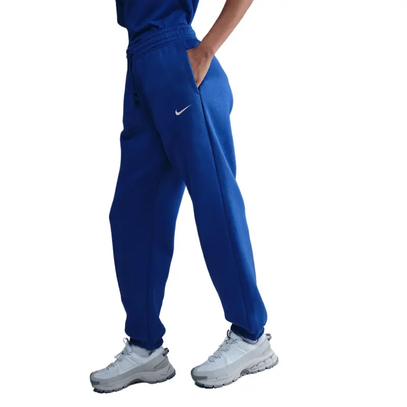Nike Sportswear Phoenix FleeceSwoosh Casual Pants Women's Game Royal Blue-2