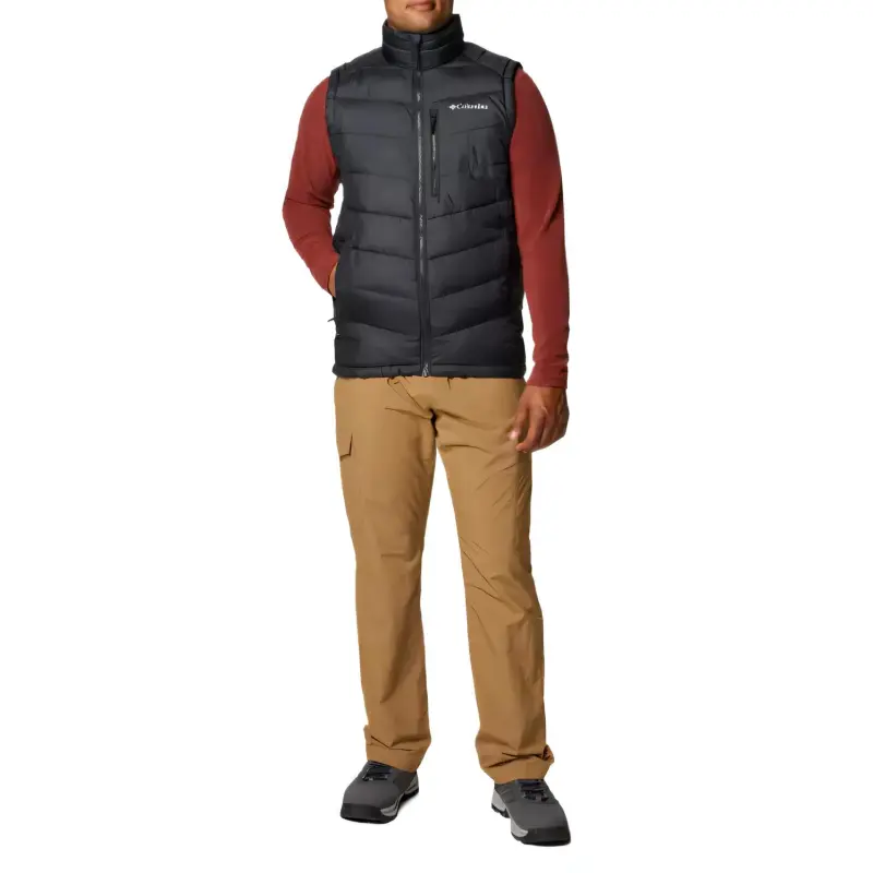 Columbia Labyrinth Loop Vest Men's Black-3