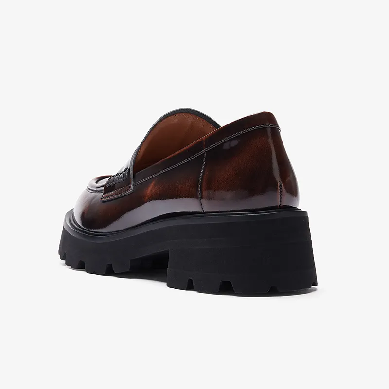 LE SAUNDA Loafers Women's Coffee/Black-2