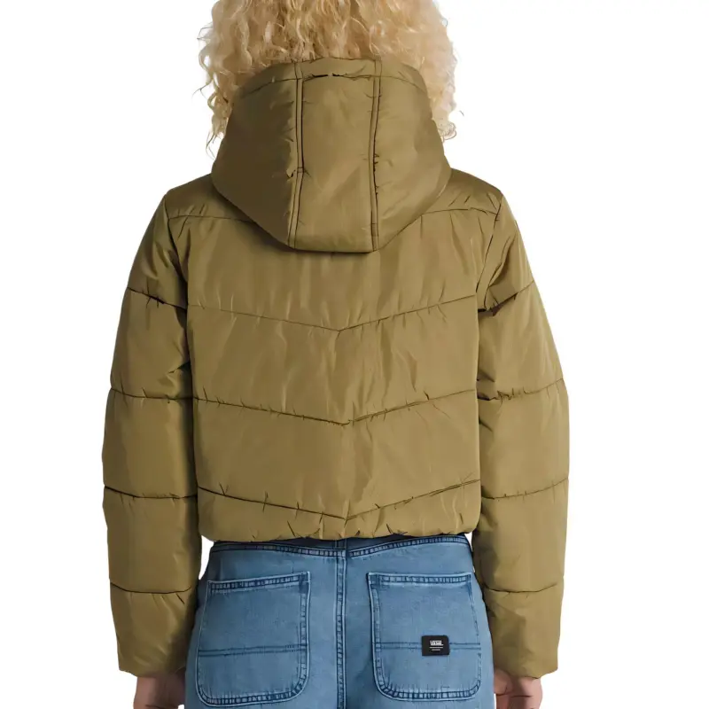 Vans Foundry Jacket Women's Olive Brown-2
