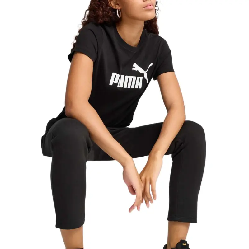 PUMA Playera Essentials No. 1 Logo Para Mujer-4