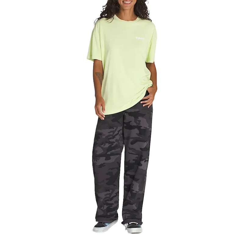 Vans Regular T Shirt Women's Dark Shadow Lime Green-3