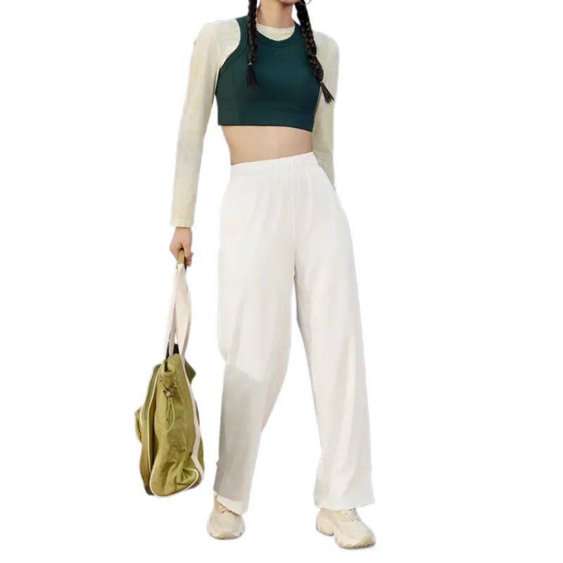 QIAODAN SS25 Casual Pants Women's Cream White-3