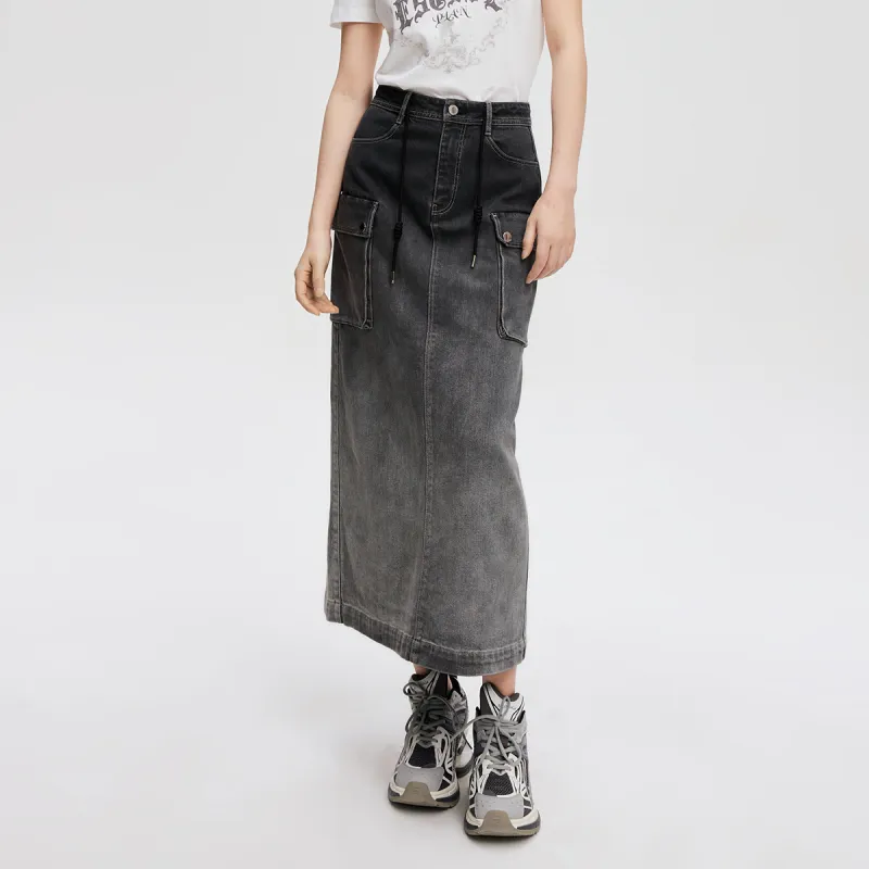 ONLY Denim Long Skirts Women's-6