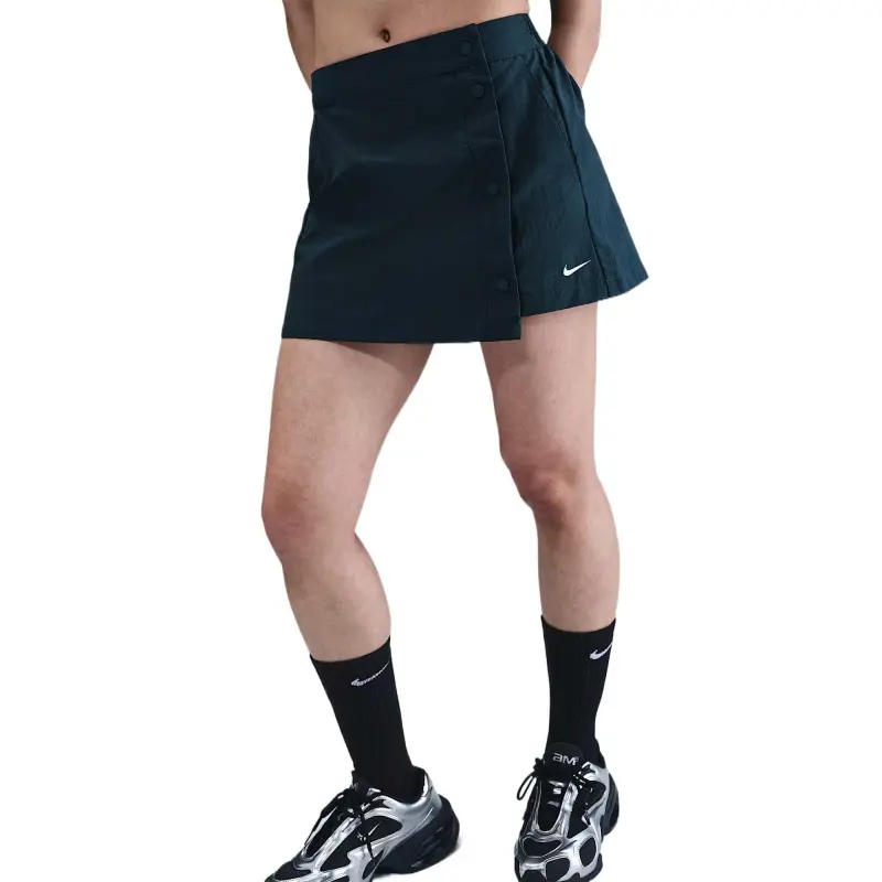 Nike SportswearSwoosh Casual Short Skirts Women's Arsenal Marine Blue/White-2