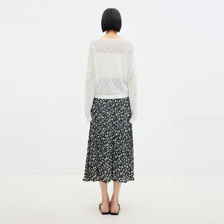 SHUIYUNJIAN Knitwear Women's Raw White-5