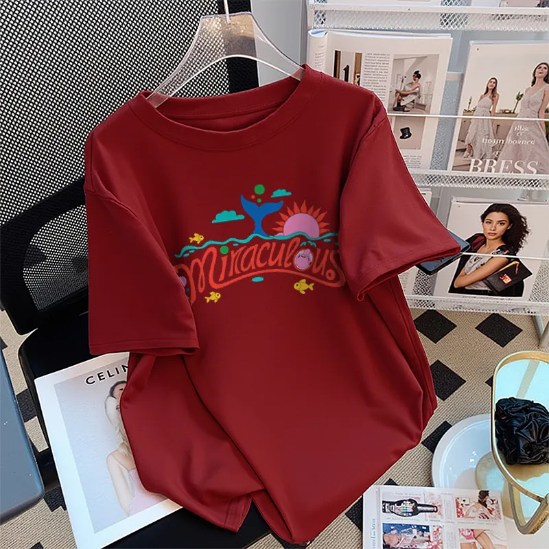 FAIRWHALE T Shirts Women's-8