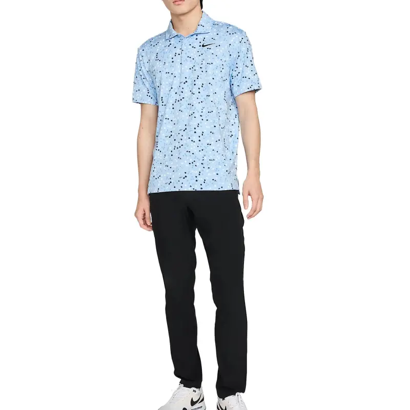 Nike Dri Fit Polo Shirt Men's Blue/Black-2