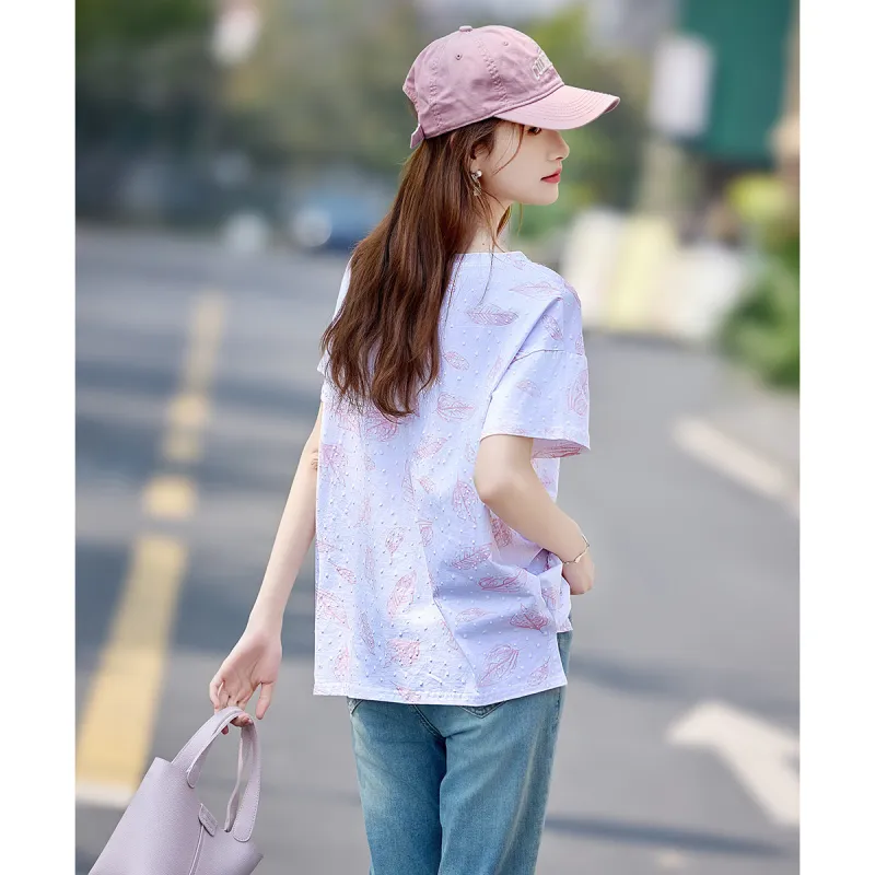 Still quiet T Shirts Women's White-4