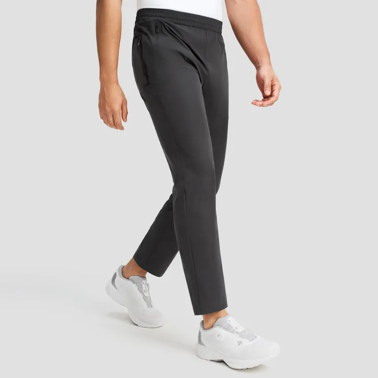 DESCENTE TRAINING Knitted Sweatpants Men CC CHARCOAL-3
