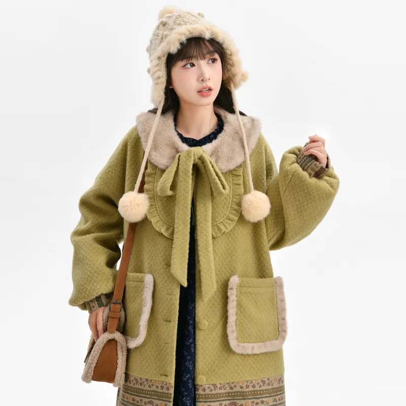 SNBL Coats Women's Green-3