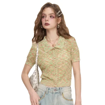ELF SACK Knitwear Women's Gradient Green