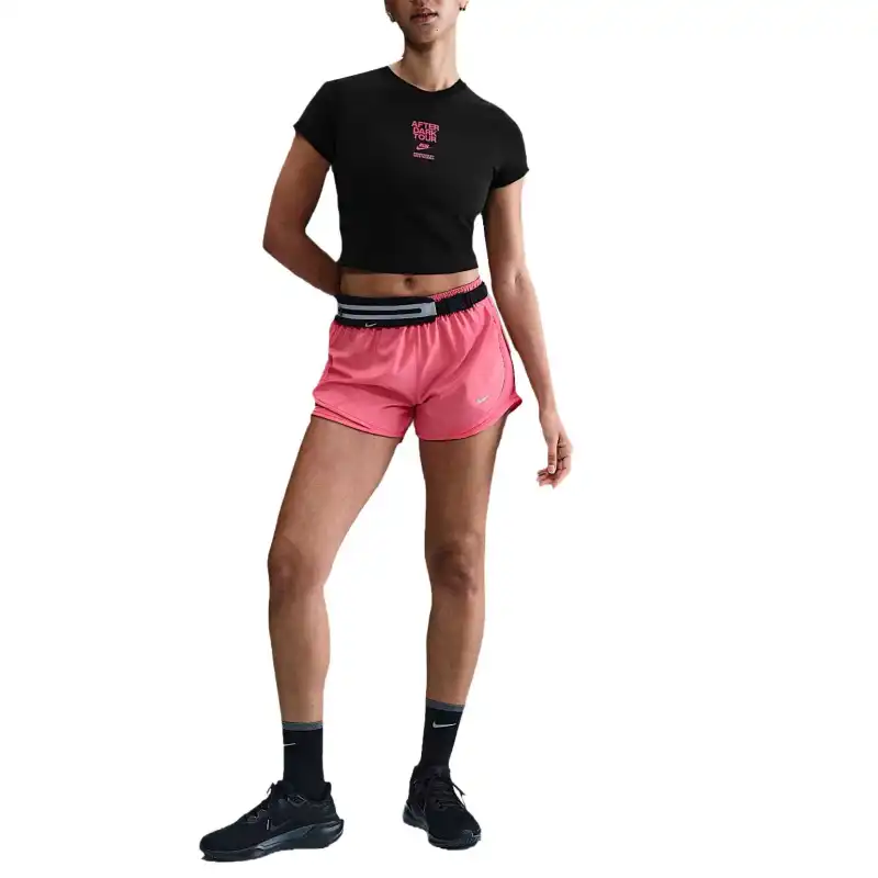 Nike After Dark Tour Women's Slim Short Sleeve Cropped T Shirt-2