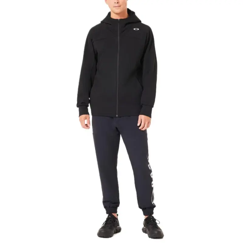 Oakley Enhance Dry Grid Fleece Jacket Jackets & Coats Men's Black-3