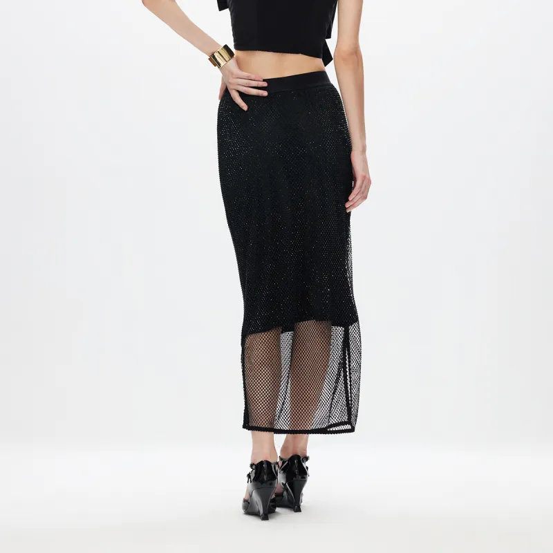 ONLY Denim Long Skirts Women's-7