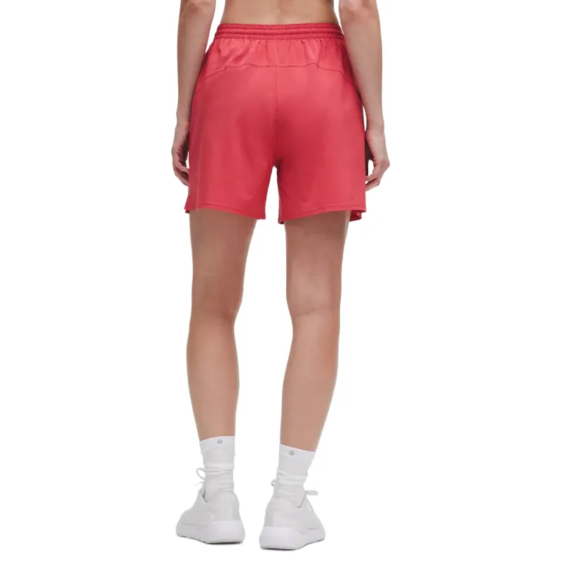Lululemon Pace Rival Collection High Rise Sports Shorts Women's Desert Red-1
