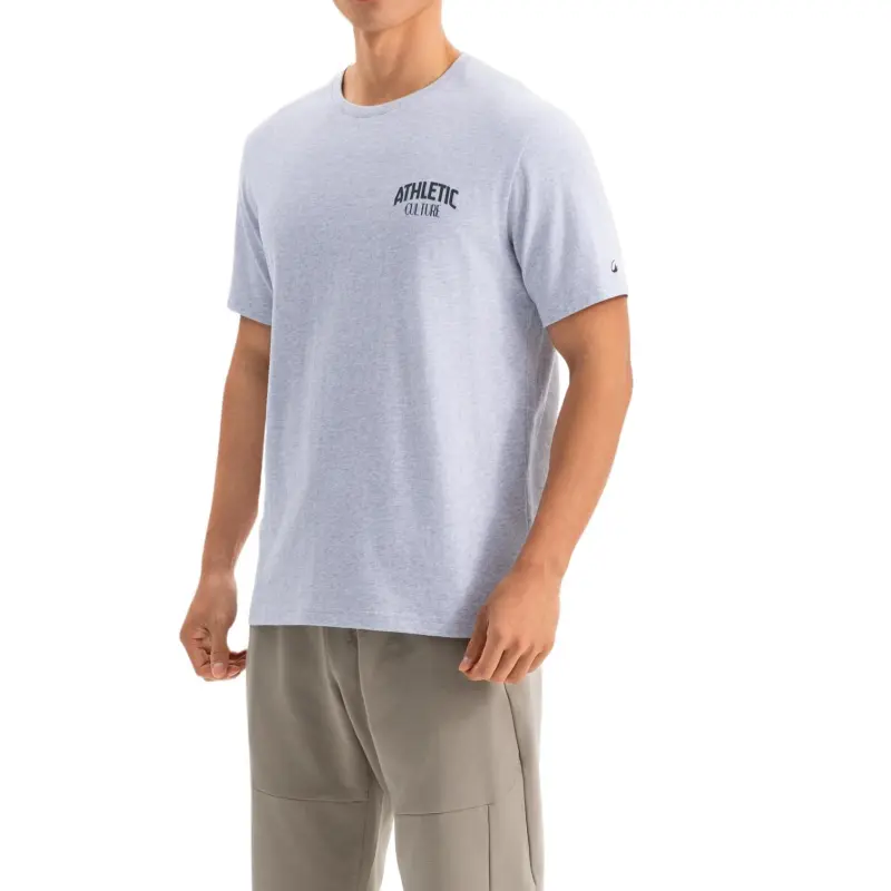 DECATHLON T Shirt Men's Zinc Gray-3