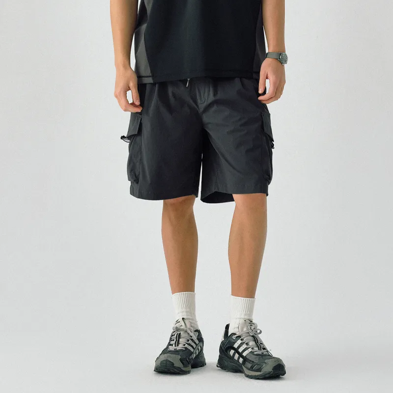 714STREET Outdoor Collection Lightweight Moisture Wicking Cooling Quick Dry Sun Protection Cargo Shorts Men's-1