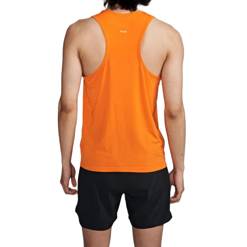 Saucony Stopwatch Singlet Tank Top Men's Taupe-1
