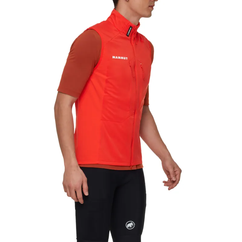 MAMMUT x Assos ML Hybrid Vest Men Vest Men's Red-4