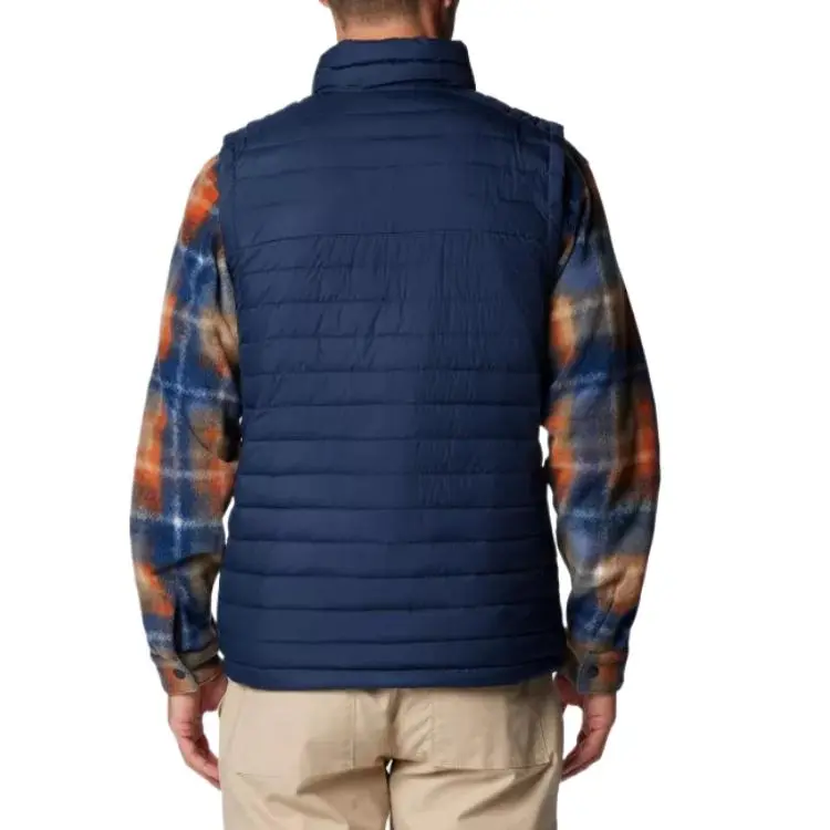 Columbia Silver Falls Vest Men's University Marine-1
