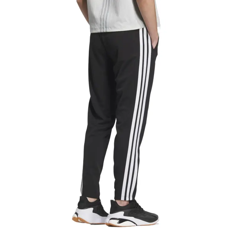 Adidas Knitted Sports Pants Men's Black White-2