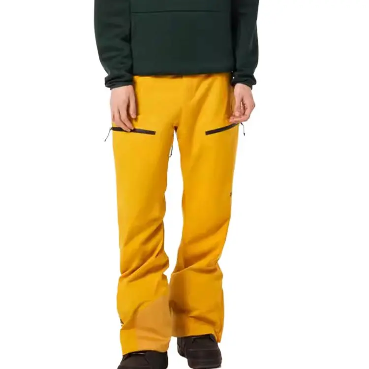Oakley TNP LINED SHELL PANT 2.0 Ski Pants Unisex Amber Yellow-2