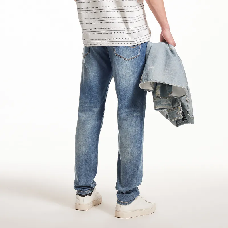 JACK JONES· Jeans Men's E42 Medium Denim Blue-3