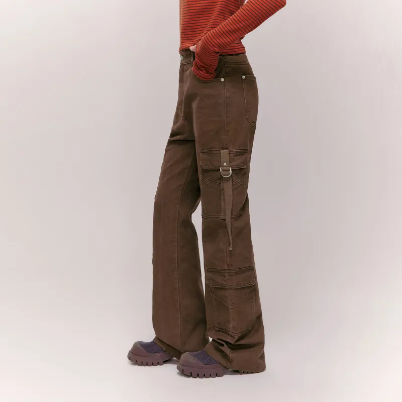 NO ONE ELSE Casual Pants Women's Coffee-2