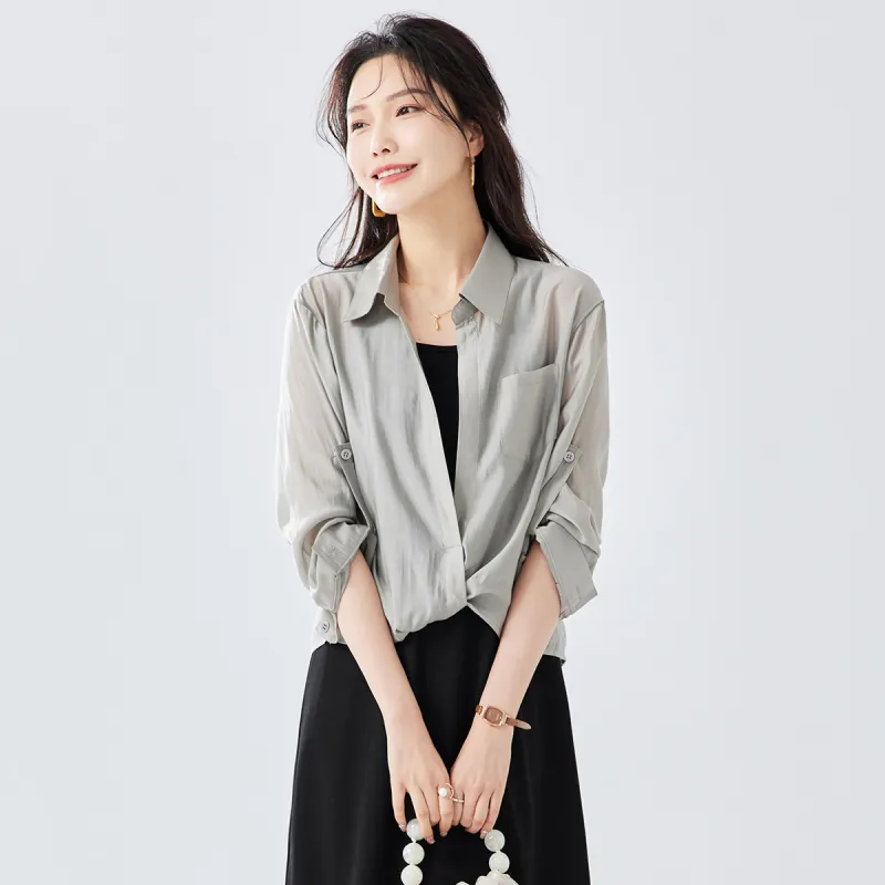 TERRE BLEUE Shirts Women's-2