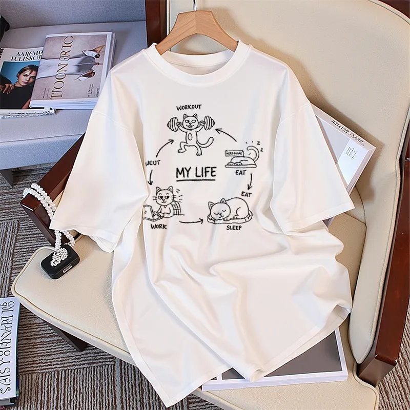 FAIRWHALE T Shirts Women's-2