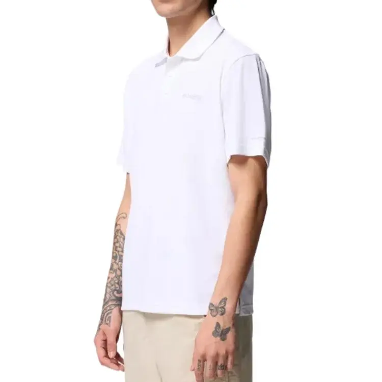 Columbia PFG Freezer Polo Shirt Men's White-2