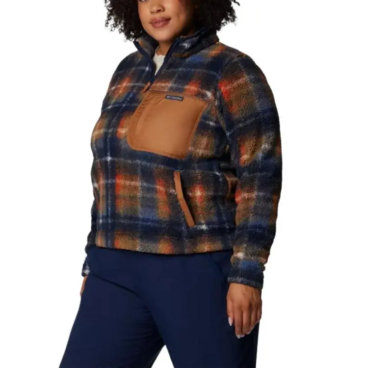 Columbia West Bend ™ Quarter Zip II Sweatshirt Women's University Marine-2