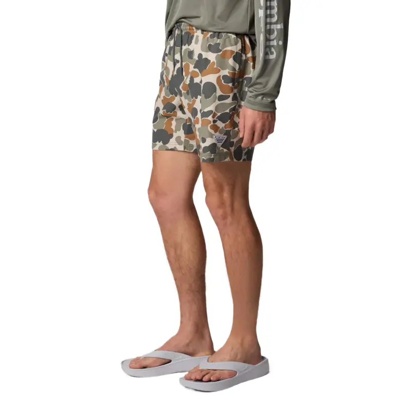 Columbia PFG Rambler Omni-Shade Omni-Shield Casual Shorts Men's Camouflage-2
