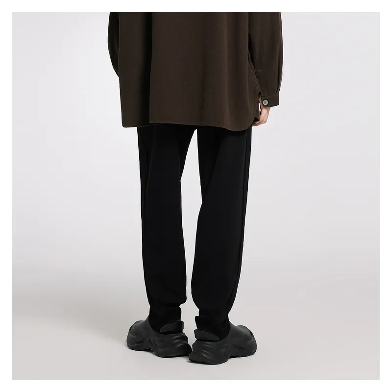 CROQUIS Casual Pants Unisex 001 Jet Black-3
