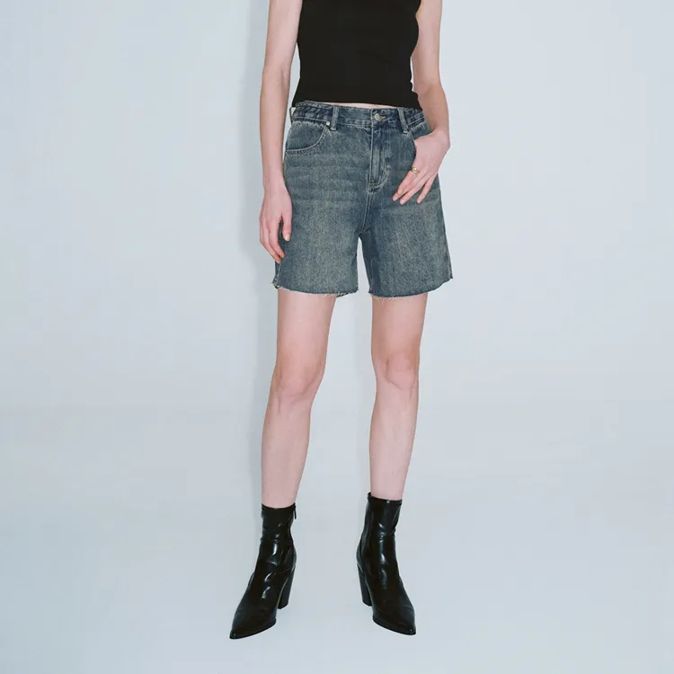 URBAN REVIVO Denim Shorts Women's-2