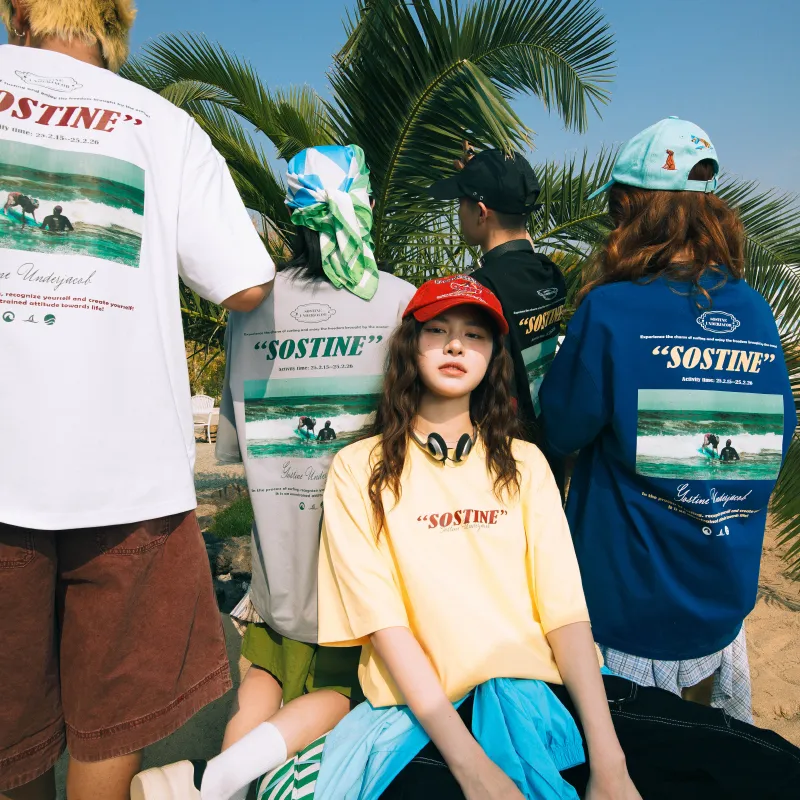 SOSTINE T Shirts Unisex-2