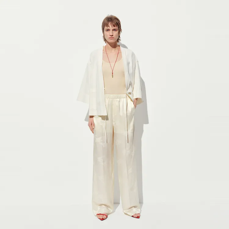 MOCO Casual Pants Women's Sunset White-3