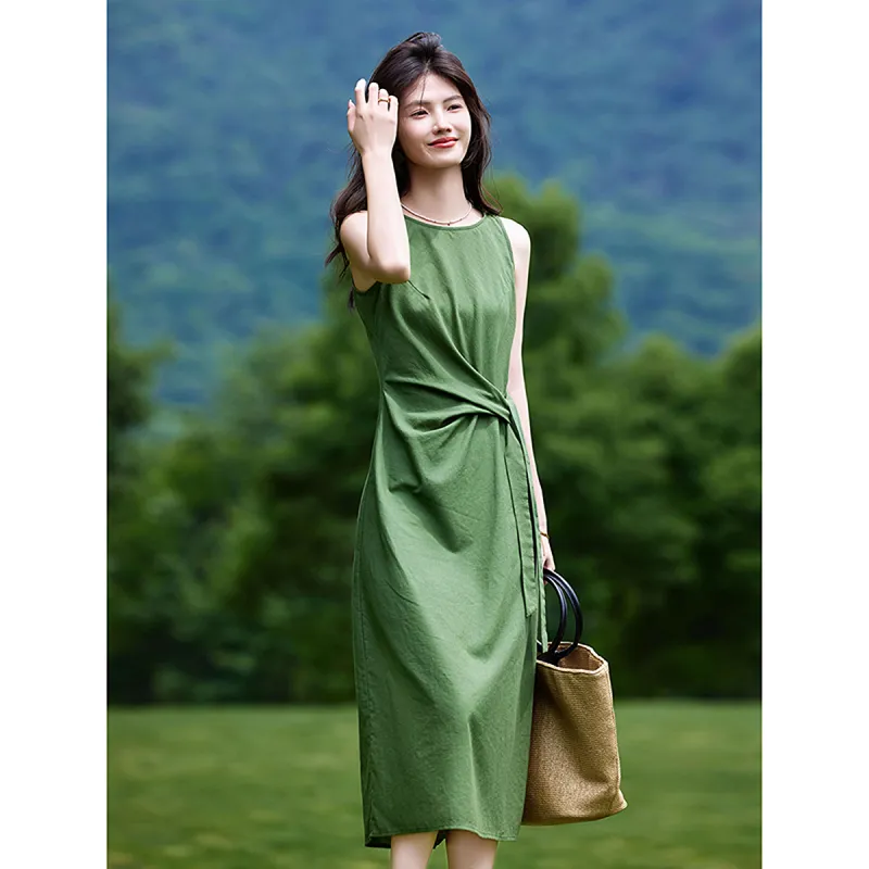 A Paradise For Awakening Sleeveless Dress Women's-3