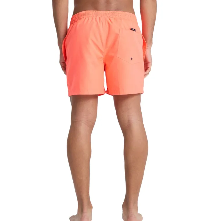 Quiksilver Everyday Solid Volley Beach Shorts Men's Orange-4