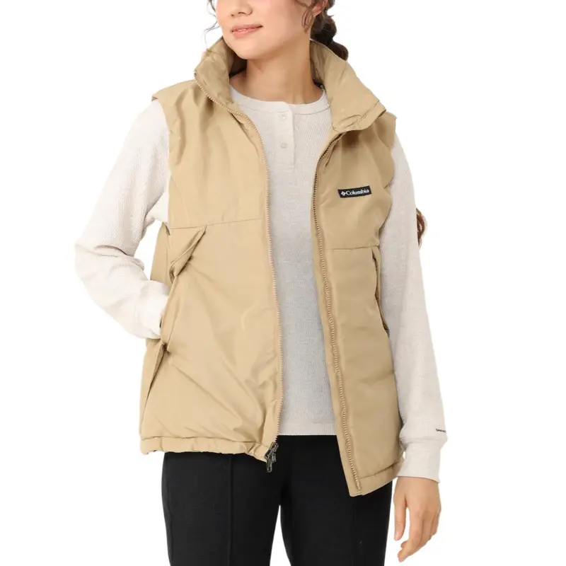 Columbia Vests Women's Yellow-2
