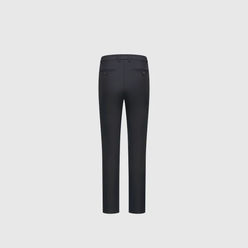 Biyin Leufen Casual Pants Men's Black-1