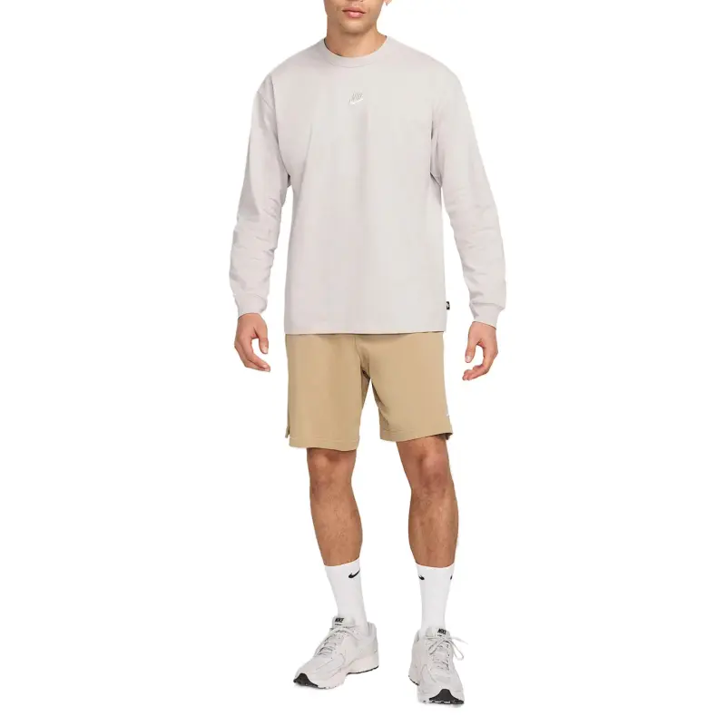 Nike Sportswear Premium Essentials Futura T-Shirt Men's Light Iron Stone Color-2