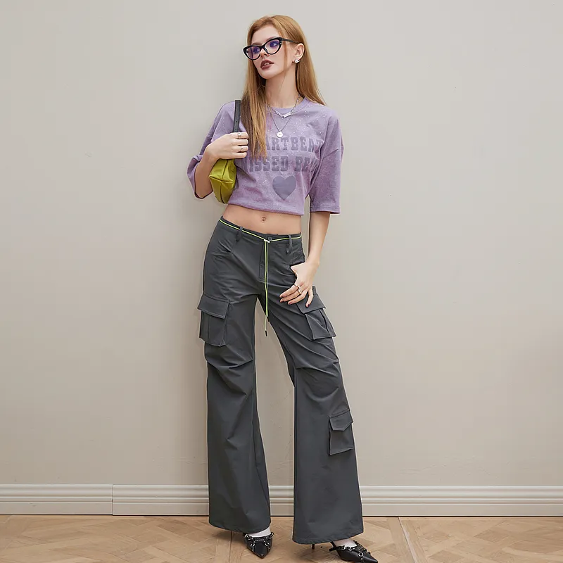 ELF SACK Cargo Pants Women's Alumni Gray-3