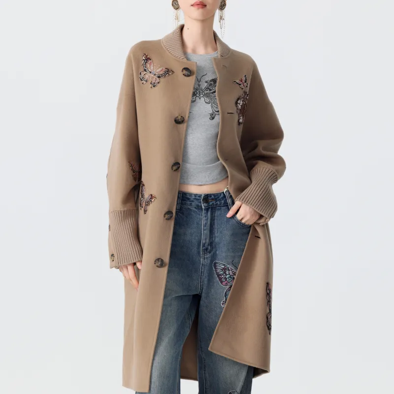 TCH Trench Coats Women's Camel-3