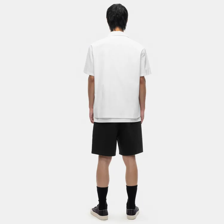Nice Rice Casual Shorts Unisex Charcoal Black-2
