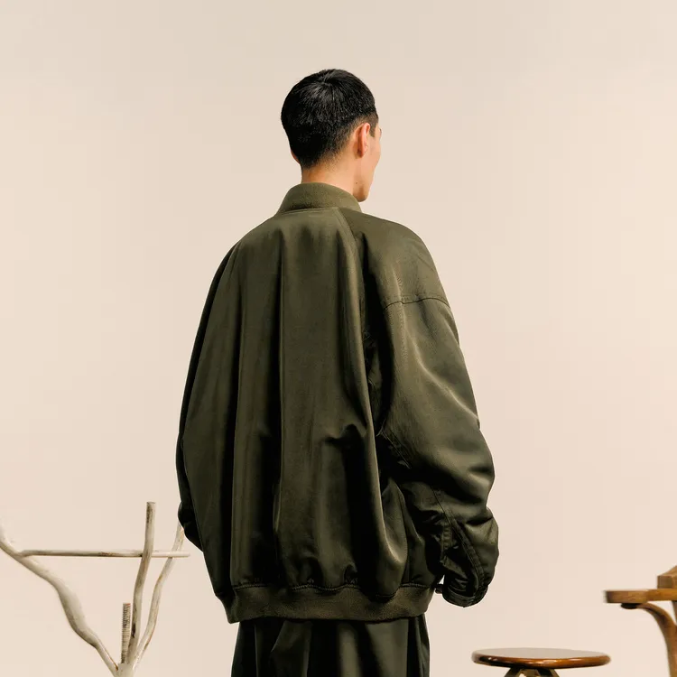 CROQUIS Jackets & Coats Men's 9O0612580 Army Green-4