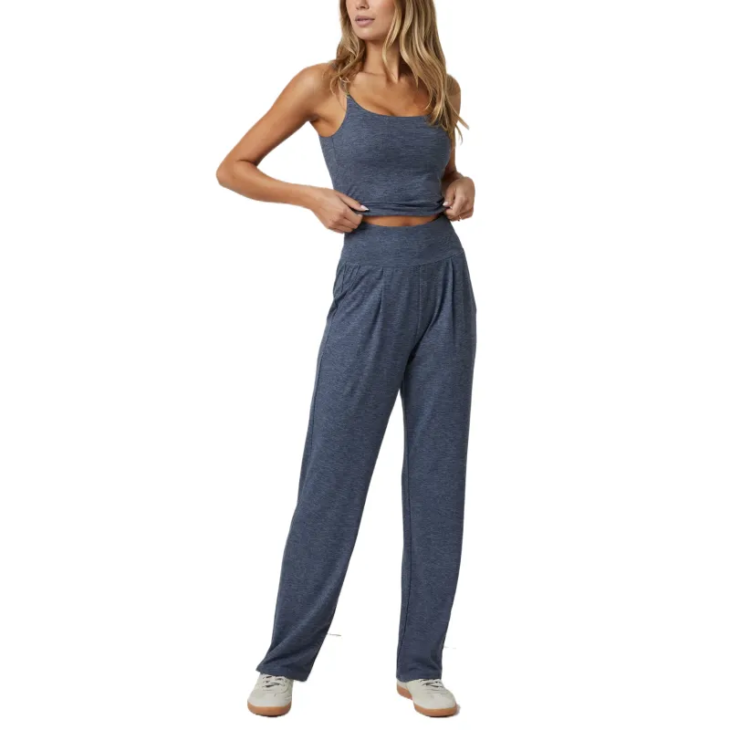 Vuori Casual Pants Women's Blue/AzureHeather-3