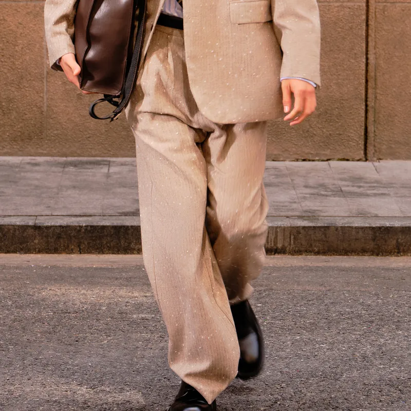 GXG Suit Trousers Men Khaki-2