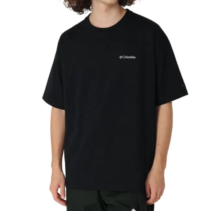 Columbia T Shirts Unisex Black-2